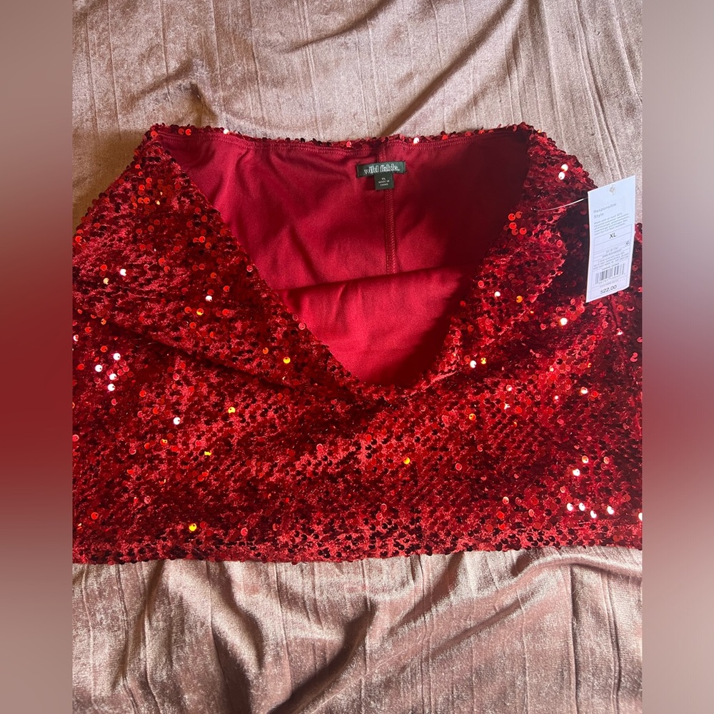 Wild Fable Sequence, pencil skirt